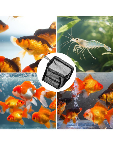 Paquete de 2 Redes de Acuario Vin Beauty 7.62 cm Nylon