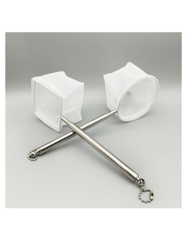 Paquete de 2 Redes Mini para Camarones OAIDVEUY - Acero Inoxidable
