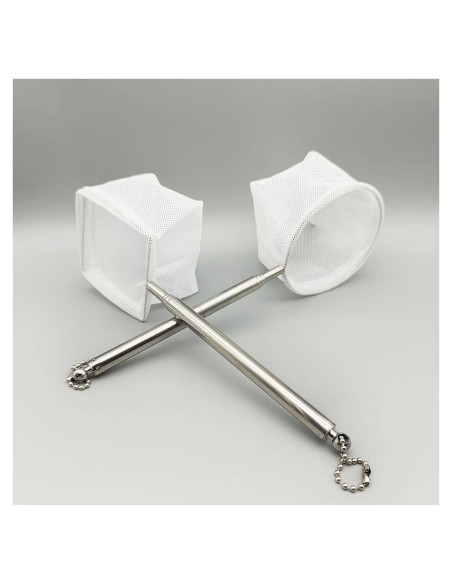 Paquete de 2 Redes Mini para Camarones OAIDVEUY - Acero Inoxidable