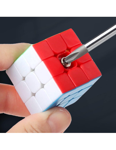 Conjunto de Cubos Mágicos de Llaveros Yealvin 3x3 Colorido