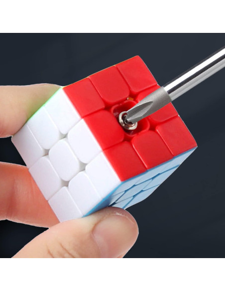 Conjunto de Cubos Mágicos de Llaveros Yealvin 3x3 Colorido