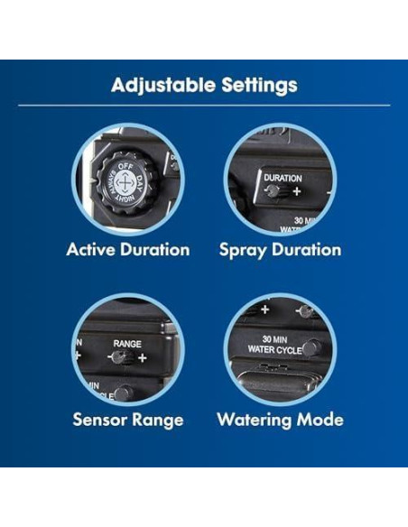 Aspersor Activado por Movimiento Orbit 62100 para Jardín