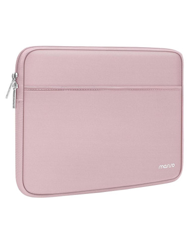 Funda para Laptop MOSISO Rosa 13.3" Neopreno con Bolsillo