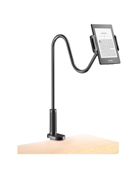 Soporte Gooseneck para Tablet y Kindle Kefotic K2 - Negro