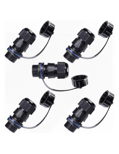 Conector RJ45 a Prueba de Agua ANMBEST 5PCS Cat5/5e/6