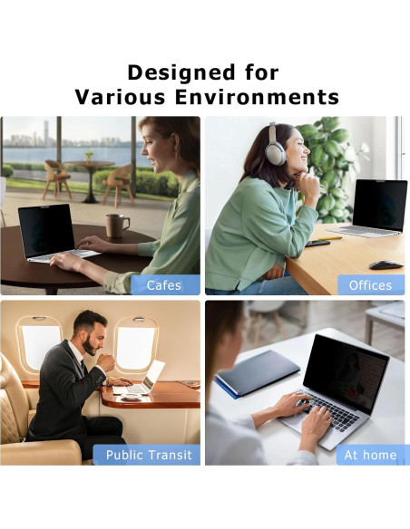 Protector de Pantalla de Privacidad Megoo para Surface Laptop 13"