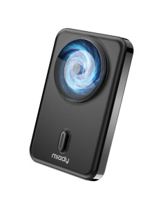 Cargador Portátil Inalámbrico Miady 5000mAh 15W Negro