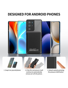 Cargador Portátil Inalámbrico Miady 5000mAh 15W Negro 2