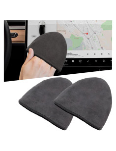 Limpiador de Pantallas de Auto Ohleats 2PCS Microfibra