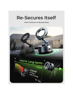 Soporte Magnético de Teléfono LISEN para Coche - Ajustable y Eléctrico 2