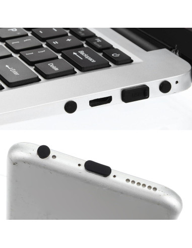 40 Tapas de Polvo USB Silicona Gjinxi para Puertos Diversos