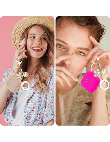 Funda de Silicona VOTILE para AirPods 4ta Generación 2024 - Té con Leche