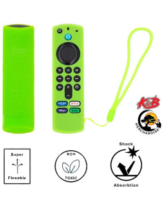 Funda de Control Remoto K&B para Firestick 3ra Gen 2021 Verde 2