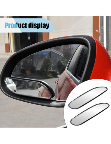 Espejo de Punto Ciego LAINLOY 13.5x3.2cm Ajustable Universal