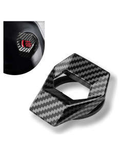 Cubierta Protectora Botón de Inicio Ferianl Fibra de Carbono