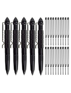 Bolígrafo Táctico Militar YUNLOVXEE - Paquete de 2, Emergencia