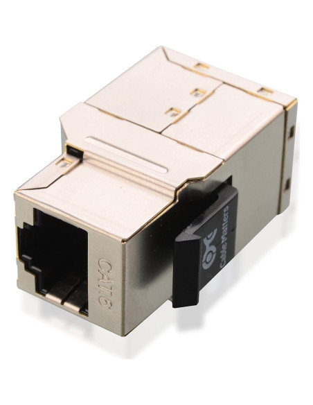 Acopladores Keystone RJ45 Cat 6A Blindados Cable Matters - 5 Unidades