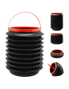 Basurero de Auto BPTAKOO 4L a Prueba de Fugas Negro