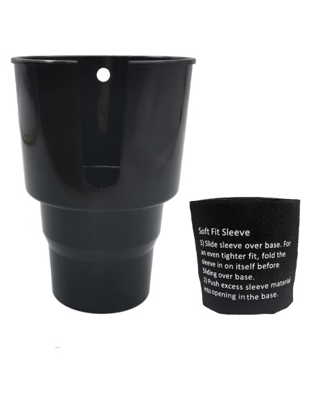 Soporte para Tazas de Coche LoyaGour CCH-007 con Funda Espuma