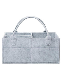 Organizador de Pañales Mr. Pen Grande Gris Portátil