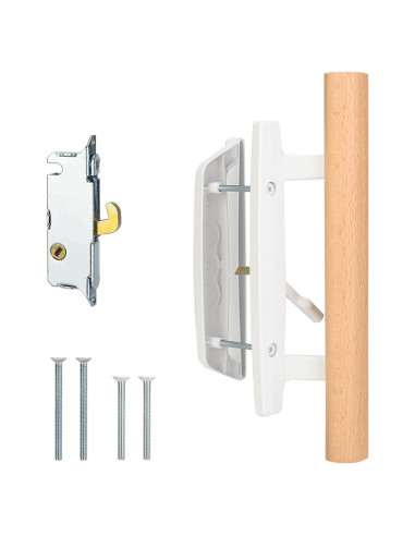 Juego de Manijas para Puerta Corrediza HILLMASTER Blanco