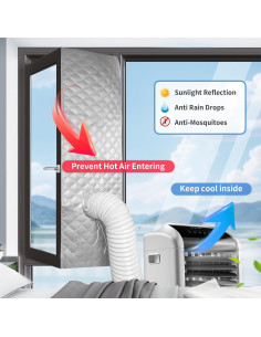 Kit Sello Ventana Aire Acondicionado Portátil FSEN 300-500cm 2