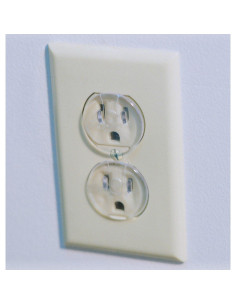 Tapa de Enchufe Transparente Safety 1st 12PK - Protección Infantil 2