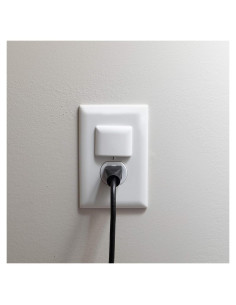 Cubierta de Enchufe Individual Qdos StayPut | Blanca | Paquete de 24