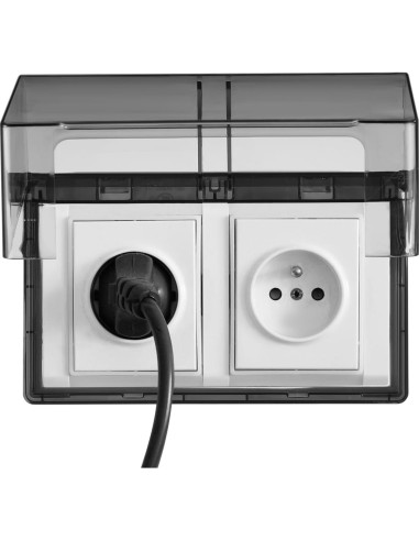 Cubierta de Enchufe Adhesiva Impermeable NUOBESTY - Protección para Niños y Mascotas