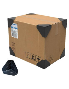 80 Protectores de Esquinas SHKIBY para Cajas de Cartón 60mm
