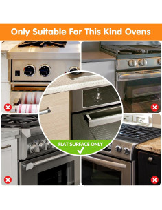 Cerraduras de Seguridad para Horno Niños 2 Piezas RL001 2