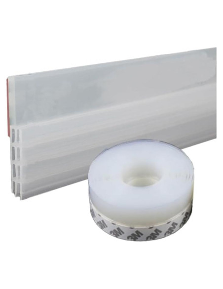 Tapón para Corrientes de Aire Barbunos Coniglio 99 cm Transparente