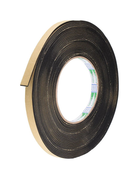 Cinta de Espuma Selladora uxcell 10mm Ancho 1.5mm Grosor 10m