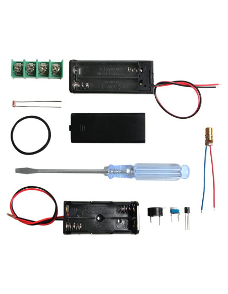 Alarma de Sonido y Luz Acxico YY734 con Sensor Infrarrojo