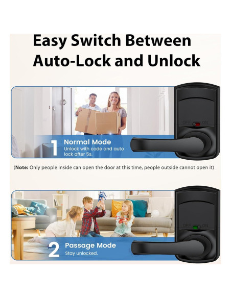 Cerradura Inteligente Hidalife ST-668B con Teclado y APP