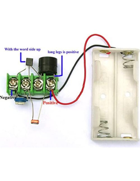 Alarma de Sonido y Luz Acxico YY734 con Sensor Infrarrojo