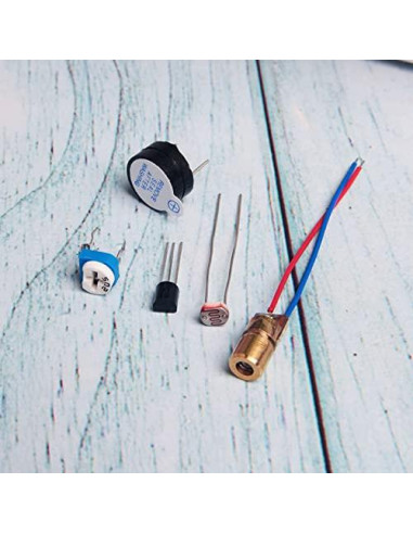 Alarma de Sonido y Luz Acxico YY734 con Sensor Infrarrojo