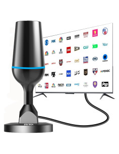 Antena de TV Digital DTB TECH 4K HD Interior 250+ km
