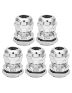 Conector de Cable M16 a Prueba de Agua uxcell - Paquete de 5