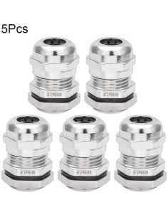 Conector de Cable M16 a Prueba de Agua uxcell - Paquete de 5 2