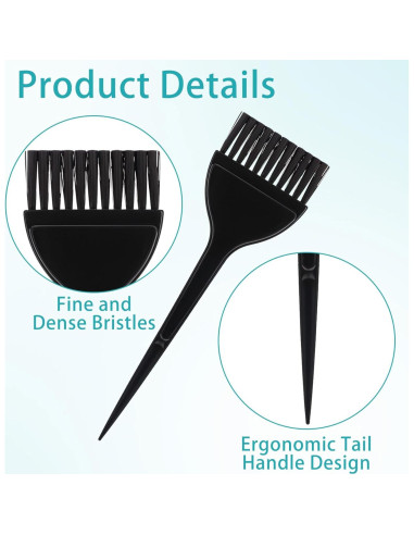 Juego de 6 Brochas Aplicadoras de Color para Cabello ValueBargain