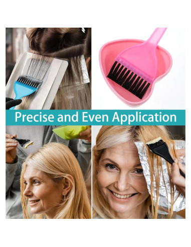 Juego de 6 Brochas Aplicadoras de Color para Cabello ValueBargain