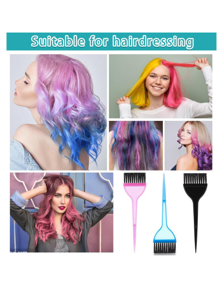 Juego de 6 Brochas Aplicadoras de Color para Cabello ValueBargain