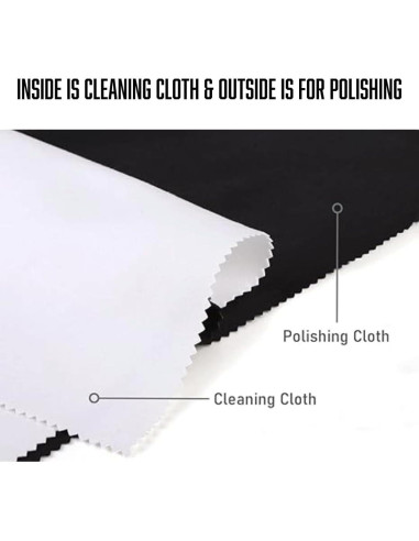 Paño de Limpieza de Joyería Gold GT Time - Algodón Natural