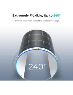 Panel Solar Flexible Renogy 100W Ultra Ligero para RV y Barcos 2