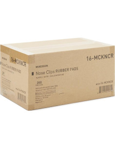Pinzas Nasales Desechables McKesson - 200 Unidades para Espirometría 2