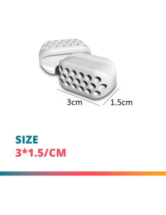 Ejercitador Facial de Mandíbula Jawfit - Silicona Médica - Negro 2