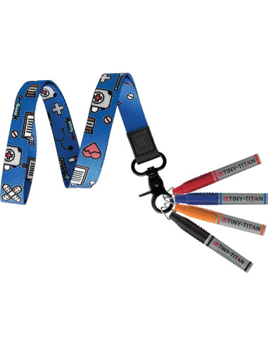 Marcadores Permanentes Mini Tiny-Titan - 6 Colores Caribeños