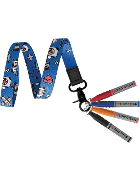 Marcadores Permanentes Mini Tiny-Titan - 6 Colores Caribeños