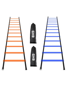Escalera de Agilidad GHB Pro 2 Paquete 12 Peldaños 6.1m